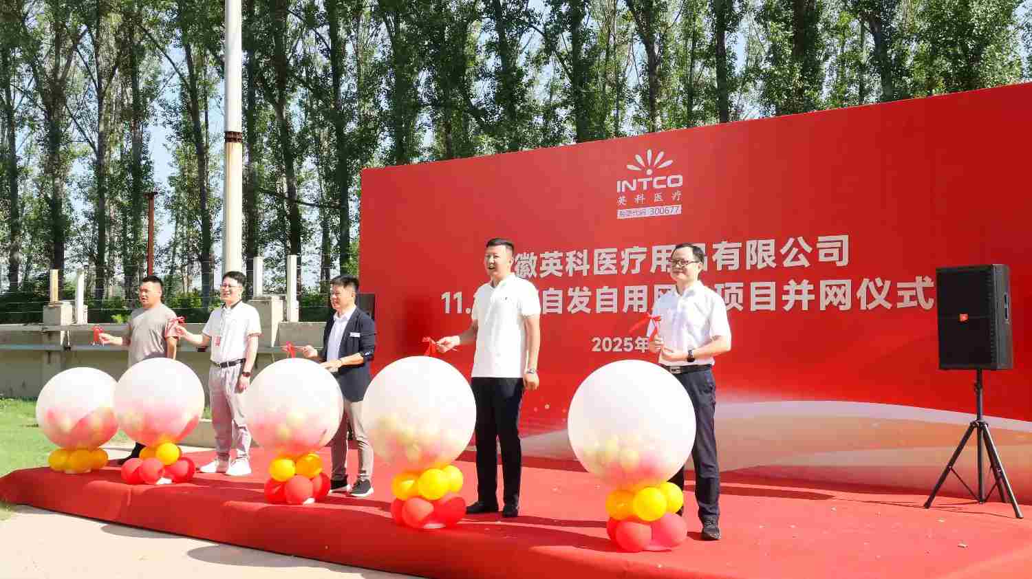 安徽腾博官网医疗11.2MW自觉自用风电项目乐成并网